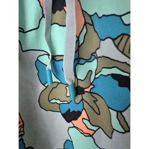 Title Nine size Small Blue Golf Tennis Pickleball Activewear Floral Skirt Skort - Picture 2 of 5